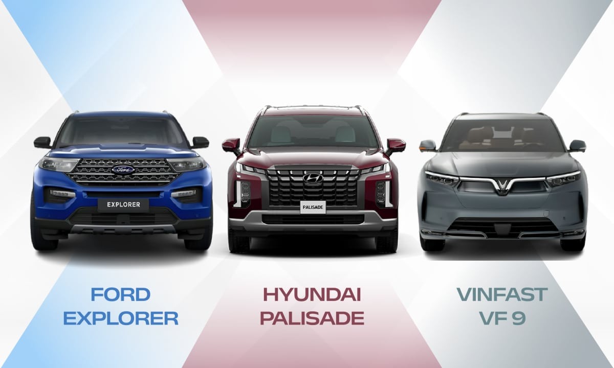 So Sánh VinFast VF9 Và SUV Xăng Cùng Tầm Giá – Lựa Chọn Nào Dẫn Đầu Năm 2025 ?